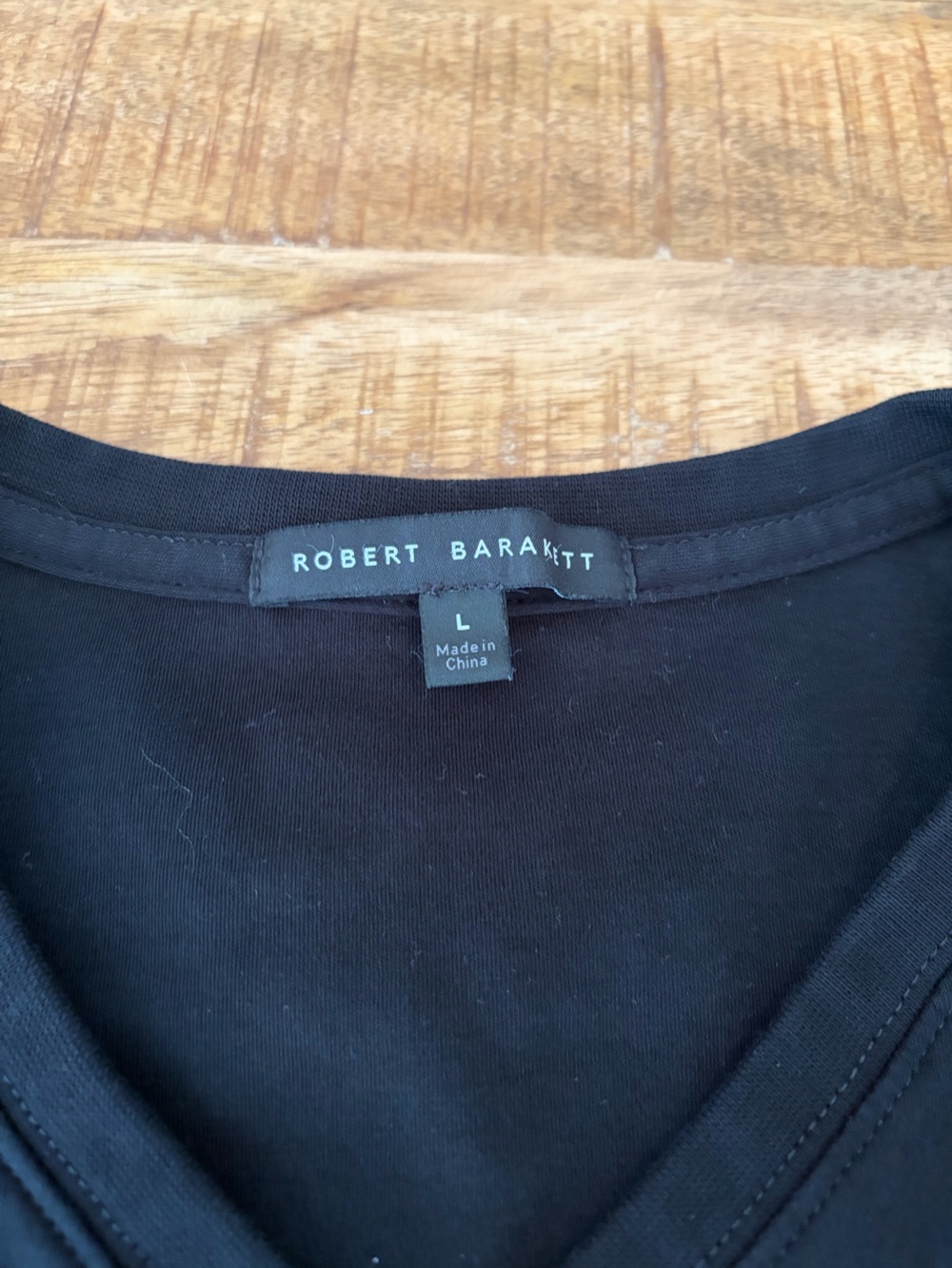 Robert Barakett Jefferson Long Sleeve V-Neck Shirt - Picture 4 of 6